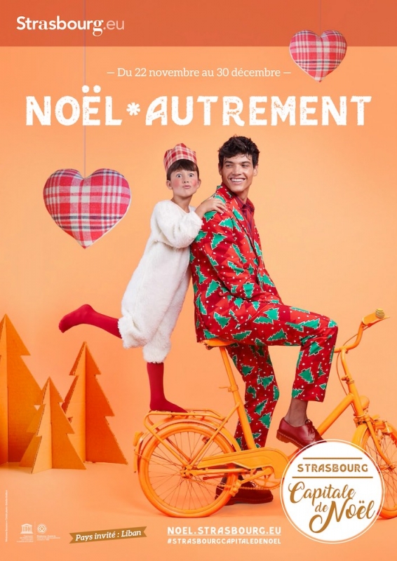 Campagne Noël EUROMETROPOLE - Agence Welcome Byzance