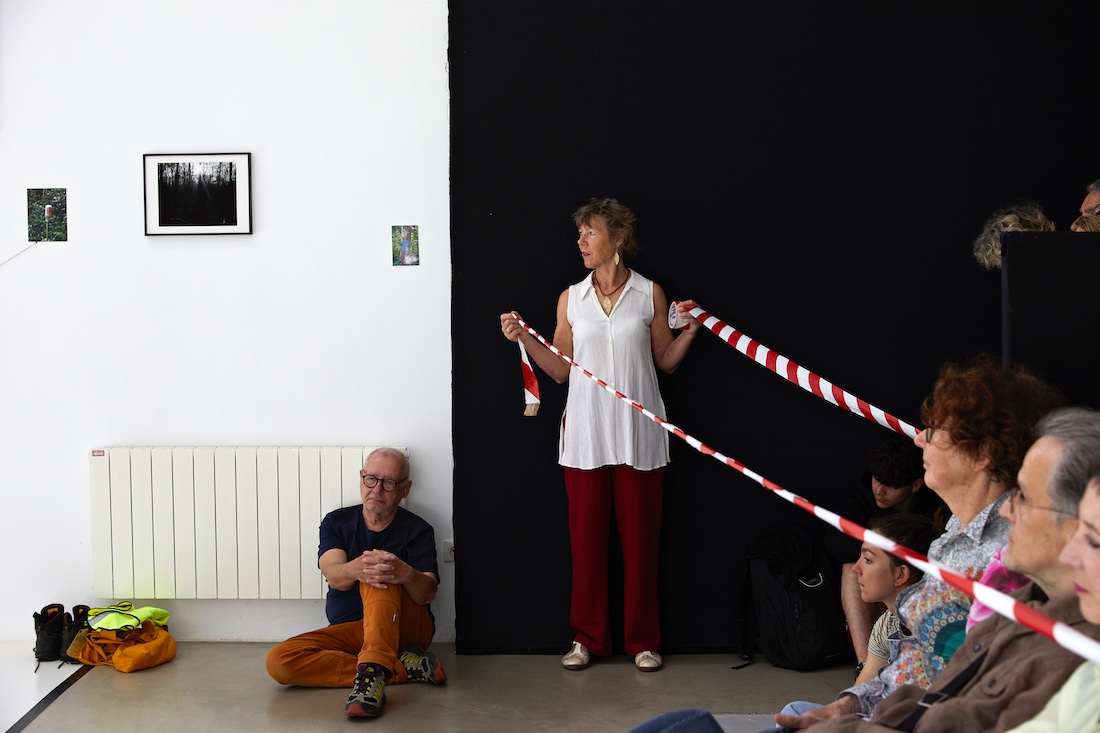 Exposition et performance de Emmanuelle Konstantinidis et Patrick Meyer à mon atelier