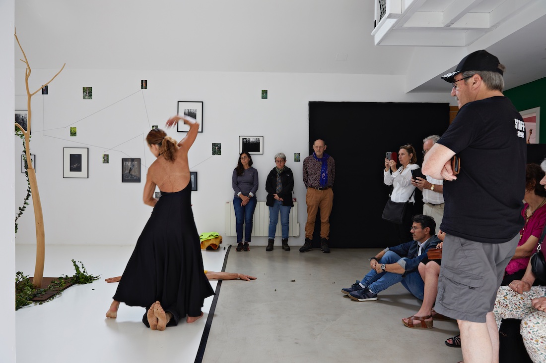 Exposition et performance de Emmanuelle Konstantinidis et Patrick Meyer à mon atelier